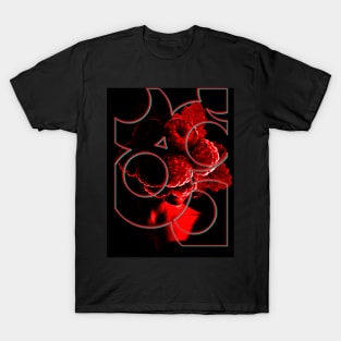 Raspberry Neon Glow T-Shirt